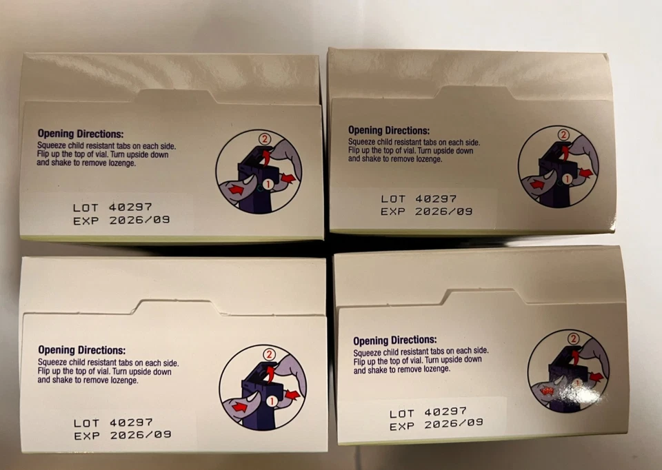 Mini Pastilla Nicorette 2mg *Lote de 4* - Como Nueva - 81ct (caduca el 26/09) Foto 3 de 3