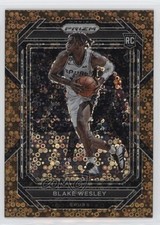 2022-23 Panini Prizm Fast Break Bronze Prizm 14/20 Blake Wesley #264 19fe