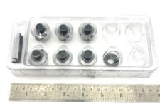 Lot of 6 New BOURNS H-22 Counting Dials for Potentiometer Metal Knob Locking USA