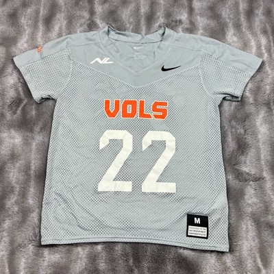 Tennessee Vols Jersey Youth Medium Gray Nike Next Level Football Athletic