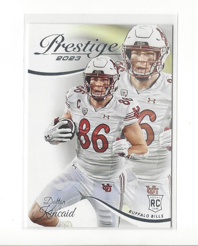 2023 Prestige #322 Dalton Kincaid RC Rookie Utah Bills