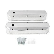 Polished Fabricated Tall Valve Covers Long Bolt For Sbf 260 289 302 351w