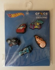 CROCS Jibbitz Charms Original  HOTWHEELS   New  Sealed , Set of 5