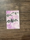 Aceo Watercolor Bats Art Card Halloween Original Painting  2/5 — photo 1