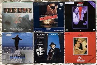 💰HUGE💰 LaserDisc Lot • TOM WAITS • DeVITO • KATHY BATES • LOWE & More