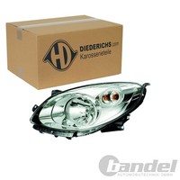 Diederichs Halogen Scheinwerfer Chrom Links Passend FüR Renault Twingo | 4481981