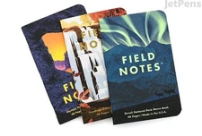 Field Notes National Parks Memo Books - Series E - 3.5" x 5.5" - 48 Pages -3pk