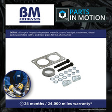 Exhaust Front / Down Pipe Fitting Kit fits VOLVO 460 1.7 Front 1992 BM Quality