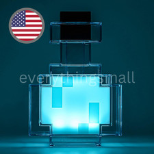 Minecraft Potion Bottle Night Light Torch Color Changing LED Lamp Rechargeable