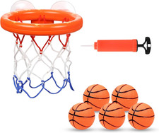 Mini Set Da Pallacanestro Da Interno, Mini Canestro Da Basket Con Ventose, Gioca
