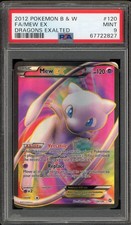 Pokemon Mew EX Dragons Exalted Full Art #120 PSA 9 Mint on eBay