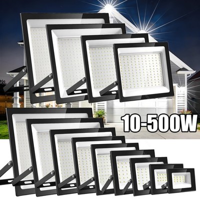 10W 20W 30W 50W 100W 200W 300W 500Watt LED Fluter Außen Strahler Scheinwerfer DE