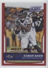 2016 Score Jumbo Red Zone 19/35 Kamar Aiken #26 0m9o