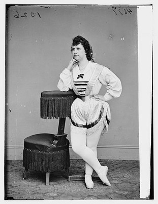 Photo:Laura Le Clair,portrait photo,Brady-Handy Collection,1855 1