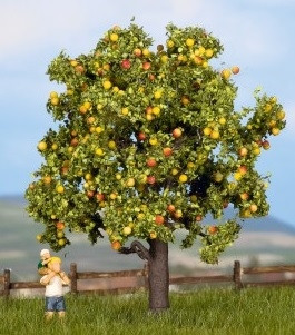 Jeunes Arbres Avec Supports Noch 21538 - Accessoire Modélisme H0/TT Pour Maquettes De Paysage | Décor Ferroviaire