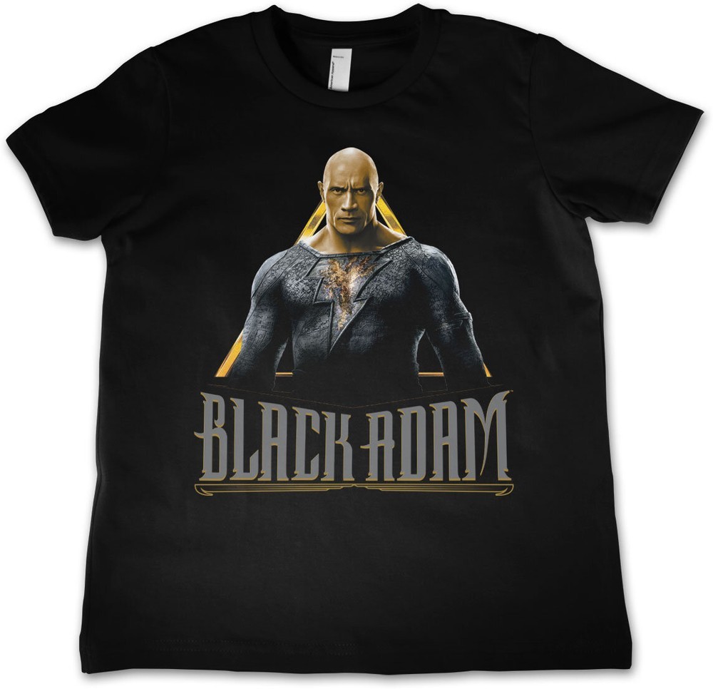 Black Adam Hero Kids T-Shirt Kinder Black 5390₽