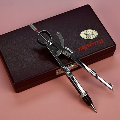 rotring Präzisions-Zirkelkasten Zirkel-Set Made in Germany * neuwertig