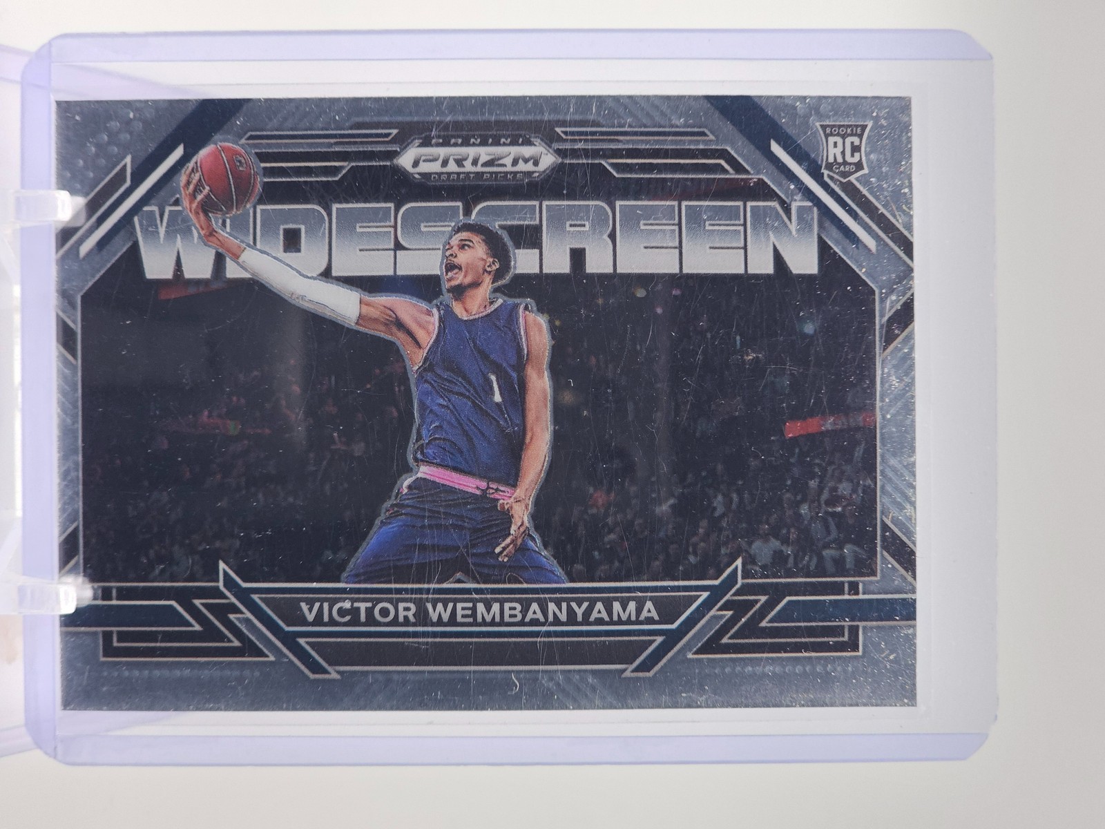 VICTOR WEMBANYAMA 2023-24 PRIZM DRAFT PICKS ROOKIE WIDESCREEN #1 Q2674