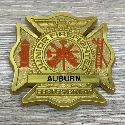 Junior Firefighter Badge AUBURN Fire Department