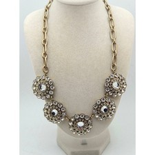 J. Crew Vintage Glam Crystal Rosette Statemen...