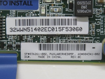HPE 836261-002 Smart Array P816i-a SR G10 SAS/SATA Storage Controller 804341-002