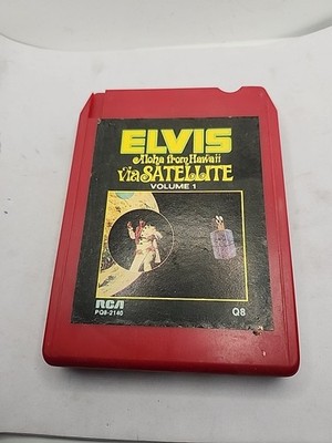 8 Track-Elvis Presley QUADRAPHONIC Aloha From Hawaii Volume 1 RCA PQ8-2140