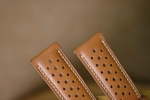 Handmade Racing Buttero watch strap watch band size 20-18 (or any size) - Picture 2 of 6