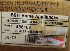 Bosch 486168 2100W Element Heater Element 8"