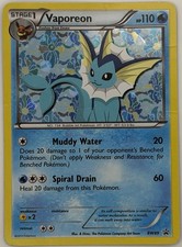 Vaporeon BW89 Holo Promo Black And White Promo Pokemon LP/MP on eBay