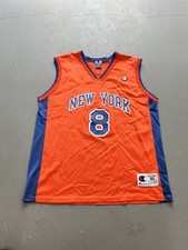 Vintage New York Knicks Latrell Sprewell Champion Jersey Size 40 Medium NBA