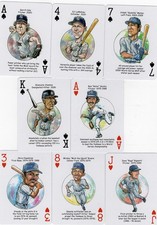 8-Hero Decks NYY Baseball Heroes Playing Cards