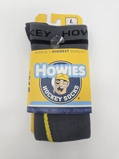 Howies Hockey Socks Pro Style High Calf Size L Shoe Mens Size 10-12 New