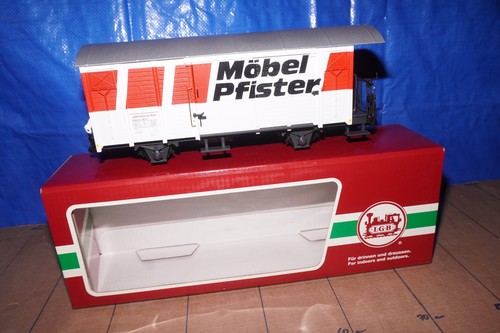 BOD/9] LGB 45810 Güterwagen Gbk-v 5613 „Möbel Pfister“ RhB, Spur G OVP | Condition: Gebraucht