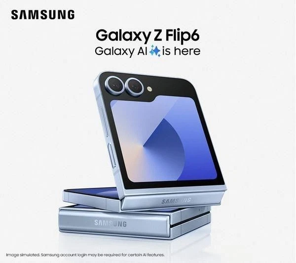 SAMSUNG GALAXY Z FLIP 6 SM-F741B 512GB SILVER (UNLOCKED) USED U.K MODEL, photo 2 of 5
