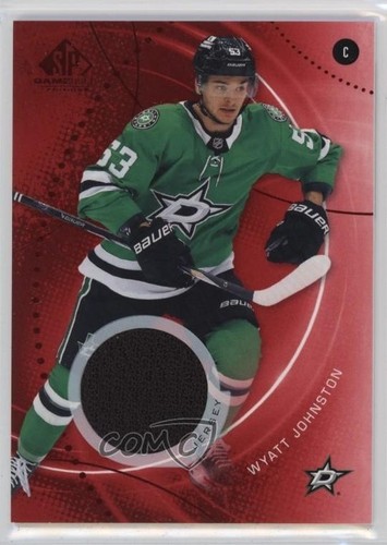 2025-26 Upper Deck SP Game Used Red Jersey Wyatt Johnston #23