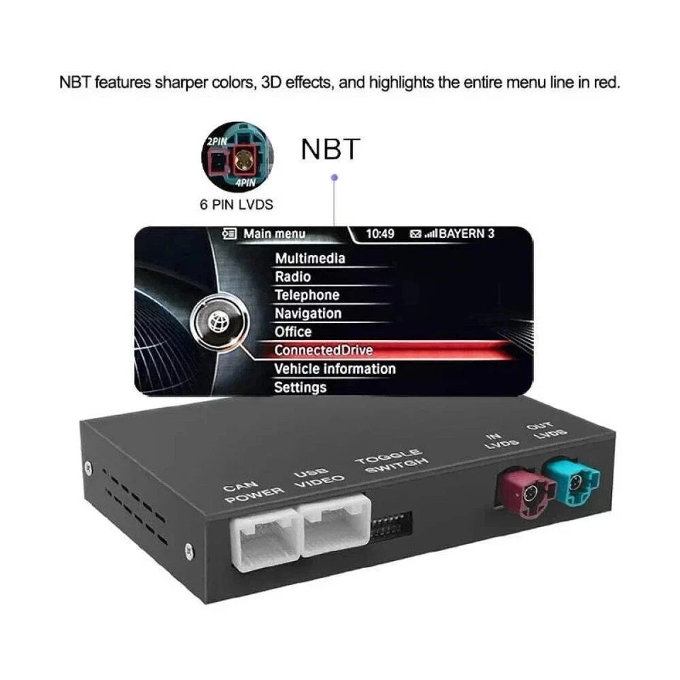 BMW MMI Box NBT/CIC Wireless CarPlay Android Auto – F20 F30 F31 F32 F10 F15 F01 - Image 3 of 3