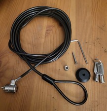  Keyed Cable Lock. Electronics.  Set Of 10