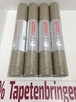Vliestapete Rasch 4X 606669 (4Rollen) Graphit Muster Beige Braun Restposten