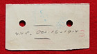 1914 Atlantic City & Shore Railroad New Jersey Railway Smith's Landing NJ Ticket — photo 3