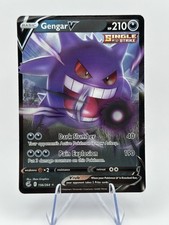 Pokemon Card - Gengar V 156/264 Fusion Strike V Rare Holo Near Mint on eBay