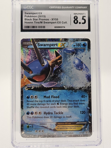 Swampert-EX graded CGC 8.5 for sale on eBay