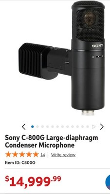Stam Audio SA-800G【SONY C-800G レプリカ】極上美品 Stam Audio SA-800G【SONY C-800G レプリカ】極上美品 C-800G