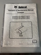 BOBCAT Skidsteer Sweeper Attachment Operation & Maintenance Manual  6724016enUS