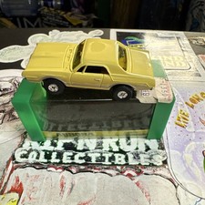 Aurora Vintage MERCURY COUGAR YELLOW MINT BODY T-Jet HO Slot Car Works NICE 