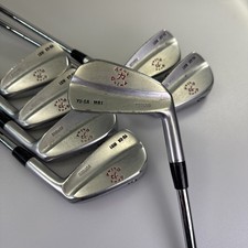 Chikara Golf Yu-Ga MB1 Forged Japanese Iron Set. 4-PW. Stiff Pure Steel Shafts.