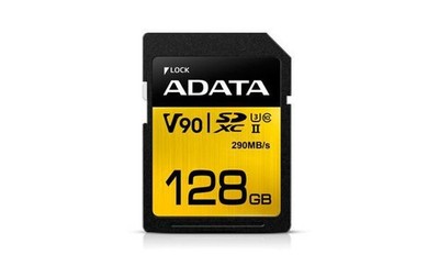ADATA ASDX128GUII3CL10-C 128GB UHS-II-U3 SD 4.0 (SDXC) Memory Card ~E~
