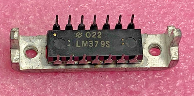 National LM379S dual 6W audio amplifier McIntosh Laboratory 133-070