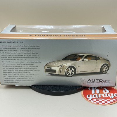 1/18 オートアート 日産 フェアレディZ 350Z Z33 ミニカー AUTOart 1/18 Nissan Fairlady Z 350Z Z33 2002 RH Drive Sunset