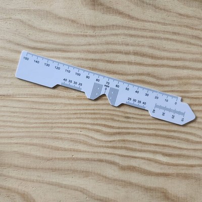 PD Ruler with Manual - Accurate Pupillary Distance Measuring Tool for Glasses