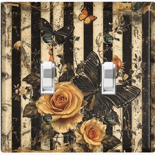 Metal Light Switch Outlet Cover Decorative Wa...